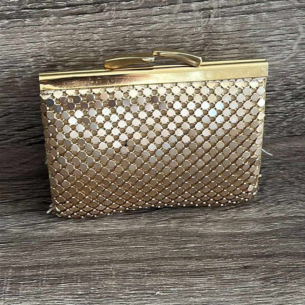 Glam Wallet Party Wedding Cocktail Gold Elegant Sophisticated Womens Luxury - Picture 2 of 8
